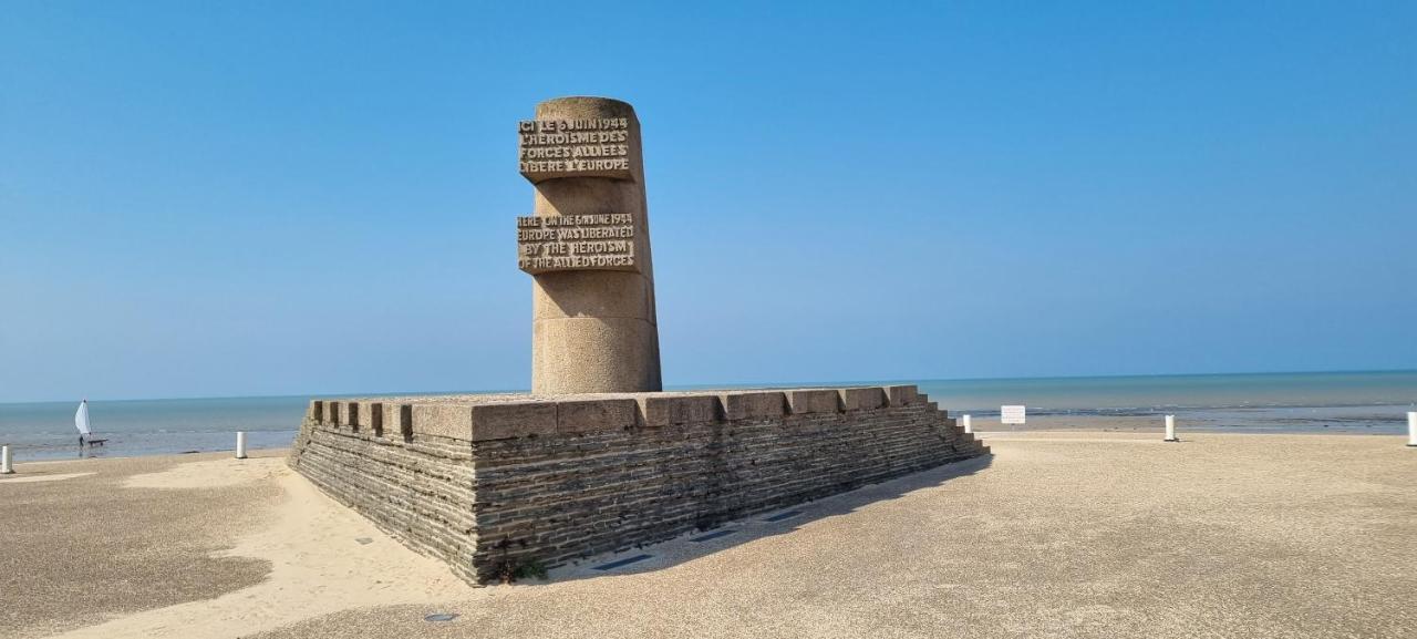 Maison De Vacances Bord De Mer Normandie Plage Du Debarquement Proche Caen Bernières-sur-Mer Eksteriør billede
